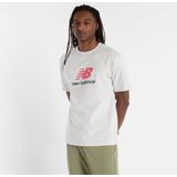 New Balance - Athletics Logo - T-shirt - Grijs - Heren