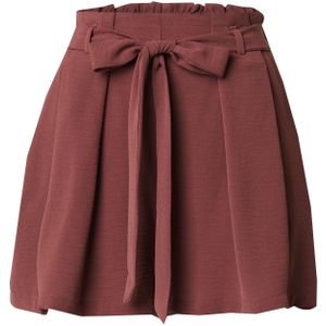 ABOUT YOU - Bandplooibroek 'Lia' - Magenta - Wide Leg - High Waist