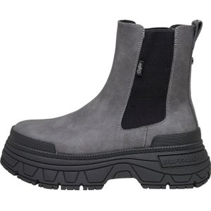 BUFFALO Chelsea boots 'Fusion'  basaltgrijs / zwart