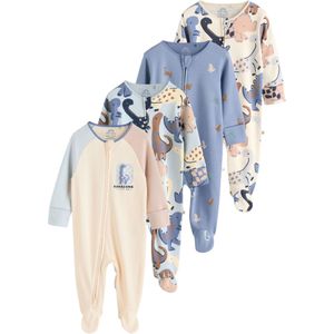 Next Nachtkledij  donkerbeige / navy / lichtblauw / lichtgeel