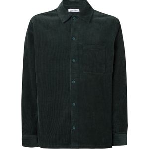 Samsøe Samsøe Overhemd 'Sadamon'  donkergroen