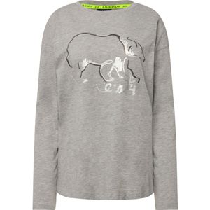 LAURASØN Shirt  grijs gemêleerd / zilver