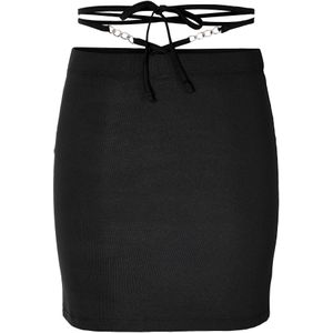 Noisy may Rok 'CELESTE'  zwart / zilver