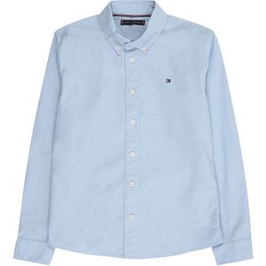 Tommy Hilfiger - FLAG OXFORD SHIRT LS - Overhemd - Cloudy Blue - Lange Mouwen