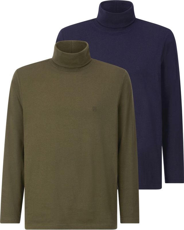 Babista - ULOR - Overhemd - Donkerblauw - Set van 2 - Lange Mouwen