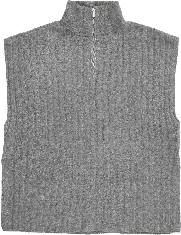 ONLY - KOGJEANETT - Trui - Grijs Gemêleerd - Schipperskraag