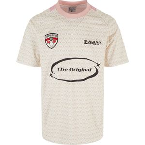 Karl Kani Shirt  sand / rosa / zwart