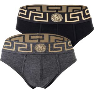 VERSACE Slip  goud / grijs / zwart