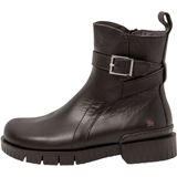 Art - OXFORD - Enkellaarsjes - Zwart - Leer