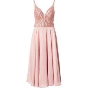 Cocktailjurk met kralen en siersteentjes