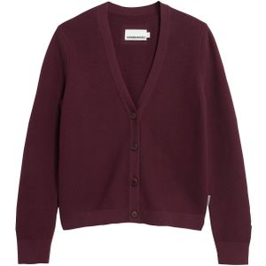 ARMEDANGELS Gebreid vest  bordeaux