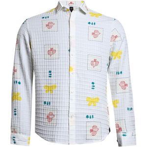 Campus Sutra Overhemd 'Suzanna'  gemengde kleuren / wit