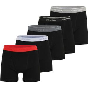 Calvin Klein Underwear Boxershorts  grijs / lichtgrijs / rood / zwart