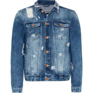 CIPO & BAXX Tussenjas  blauw denim