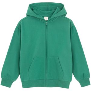 Cool Club Sweatvest  donkergroen