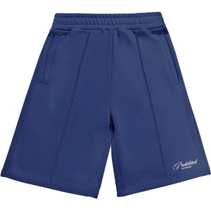 Prohibited Broek 'Hometown'  donkerblauw / wit