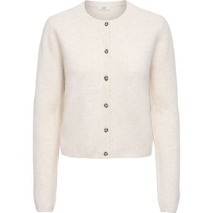 JDY Gebreid vest 'JDYCHLOE'  beige