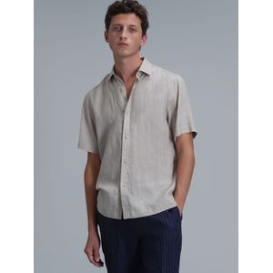 Lufian Overhemd 'Bert'  beige
