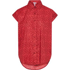 Funky Buddha Blouse  rood / donkerrood