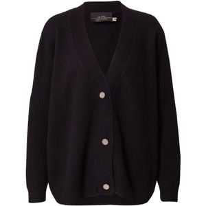 KAREN BY SIMONSEN Gebreid vest 'KBNora'  nude / zwart