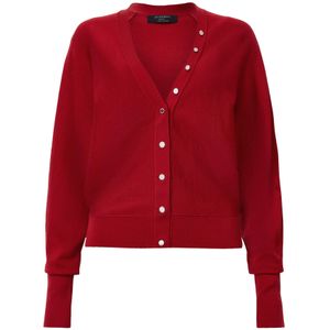 AllSaints Gebreid vest 'HONOR'  rood