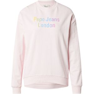 Pepe Jeans Sweatshirt 'CARLA'  lichtblauw / geel / lavendel / pastelroze