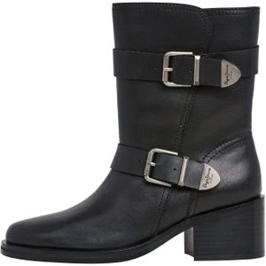 Pepe Jeans - Sandy West W - Biker Boots - Zwart
