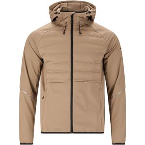 ENDURANCE Sportjas 'Sander'  lichtbruin / zwart / zilver