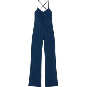 Bershka Jumpsuit  blauw denim