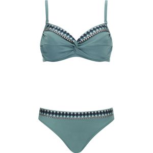 OLYMPIA Bikini  marine / turquoise / wit