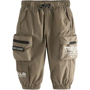 Next Broek  lichtbruin / wit