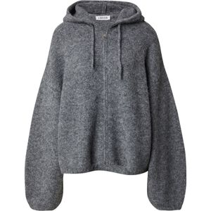 EDITED Oversized vest 'Isela'  donkergrijs