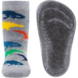 EWERS Sokken 'Dinos'  navy / grijs gemêleerd / donkeroranje / bloedrood