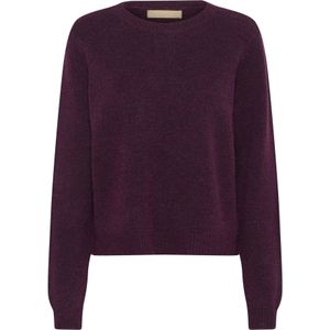 CULTURE Trui 'CU Osana'  rood gemêleerd