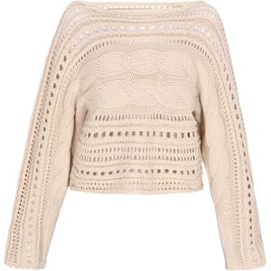 faina Trui  beige