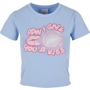 Karl Kani Shirt 'Bubblegum'  lichtblauw / pink