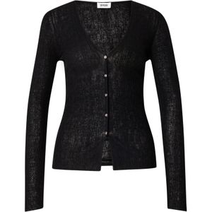 DRYKORN Gebreid vest 'ANIELY'  zwart