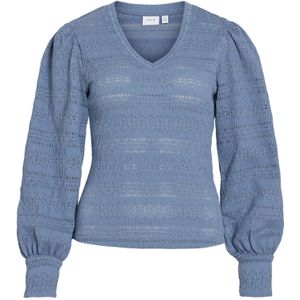 VILA Shirt  blauw