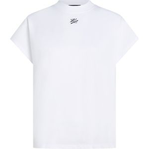 Karl Lagerfeld Shirt  zwart / wit