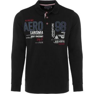CARISMA Shirt  blauw / bloedrood / zwart / wit