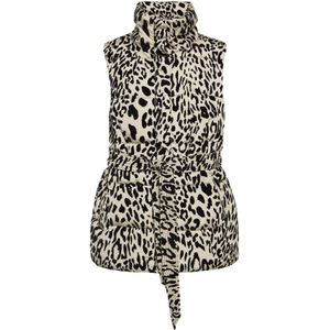 faina Bodywarmer  beige / zwart