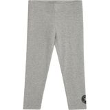 Converse - Wordmark - Legging - Grijs - 95% Katoen - 5% Elastaan