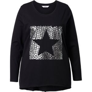 Angel of Style Shirt  zwart / zilver