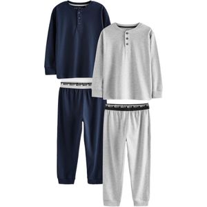 Next Nachtkledij  navy / grijs