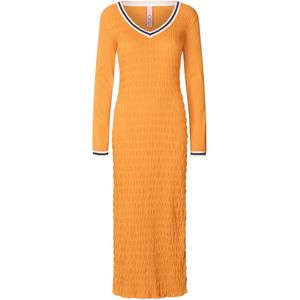 Odd Molly Jurk ' Sporty Sue '  oranje / zwart