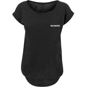 F4NT4STIC Shirt 'Macherin'  zwart / wit