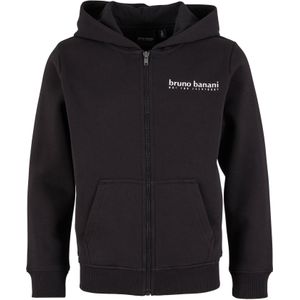 Bruno Banani Sweatvest  zwart / wit