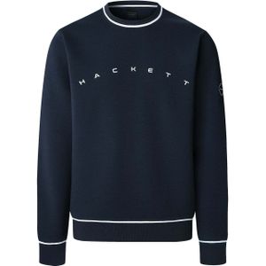 Hackett London Sweatshirt  navy / wit