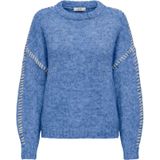 JDY - JDYZOEY LIFE L/S ON STITCH PULL KNT NOOS - Trui - Ebb And Flow