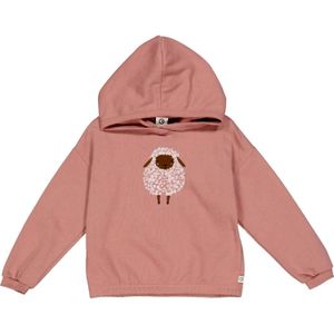 Müsli by GREEN COTTON Sweatshirt  donkerbruin / rosé / wit